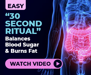 a woman's stomach and abdomens with the words 30 second ritual