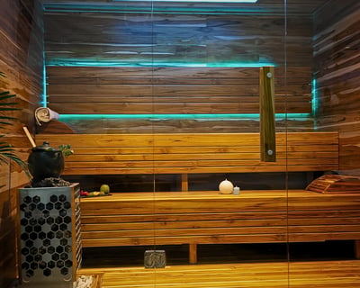 Cabina Portátil de Sauna en Madera marca BOHER en España