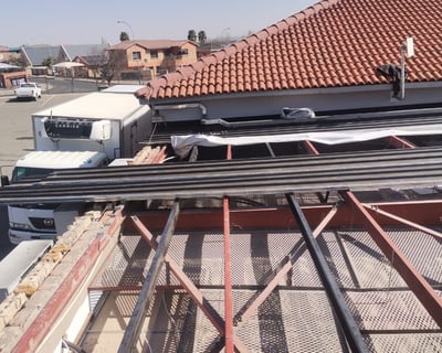 Commercial roof replacement