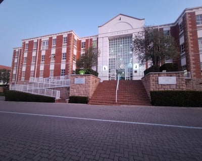 Commercial painting project completion, Sandton, Fourways