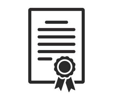 a certificate certificate with a certificate