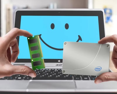 Laptop RAM & Laptop SSD Upgrades