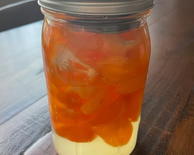 whole fermented habanero peppers