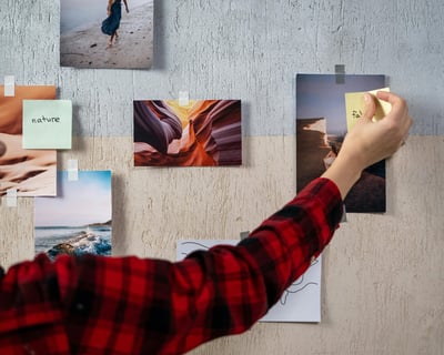 Painel de fotos