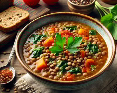 lentil soup plant-based diet