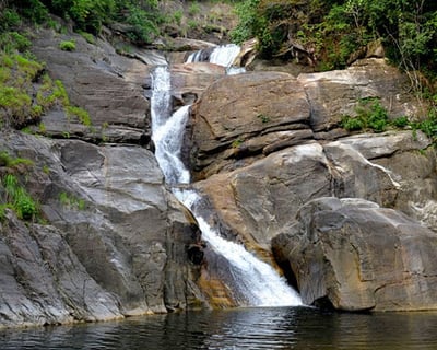 Meenmutty waterfalls wayanad