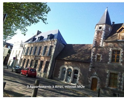 plandarchi Arras - 3 ap­par­te­ments à Sainte-Ca­the­rine-les-Ar­ras, mis­sion MOe