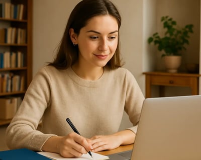 cours en ligne avec l'École du Français