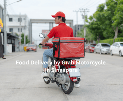 Food Delivery by Grab Motorcycle