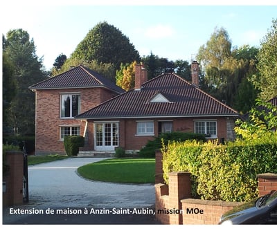 plandarchi Arras - Ex­ten­sion de mai­son à An­zin-Saint-Au­bin, mis­sion MOe