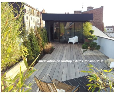 plandarchi Arras - Sur­élé­va­tion en roof­top à Ar­ras, mis­sion MOe