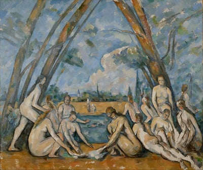 The Large Bathers by Paul Cézanne, 1906
