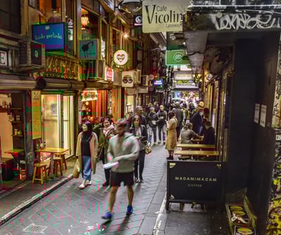Explore Melbourne - Degraves Street
