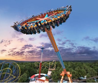Six flags desde Morelia