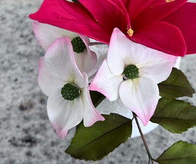 Sugar Flowers For Cakes Dogwood