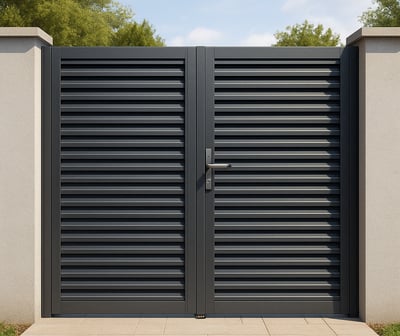 aluminium main gate design