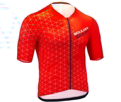 Ghost mannequin photo of cycling t-shirt