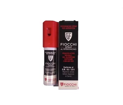 a bottle of fiocchi SPRAY Oleoresin Capsicum