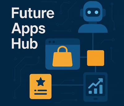 a robot with a padlock and a padlock on it with the words future
