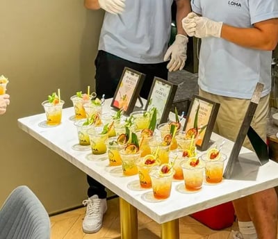loma parties cocktail event