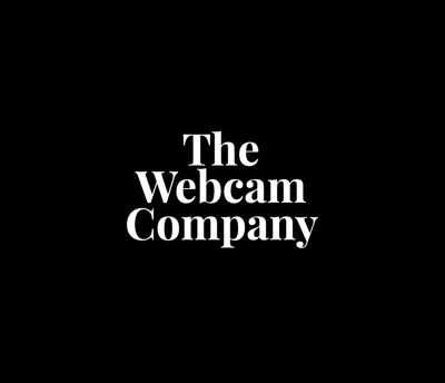 Logotipo con texto The webcam Company
