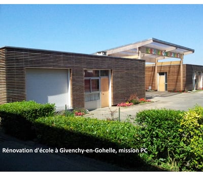 plandarchi Arras - Ré­no­va­tion d'école à Gi­ven­chy-en-Gohelle, mis­sion PC