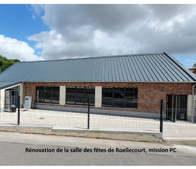 plandarchi Arras - Ré­no­va­tion de la salle des fê­tes de Roel­le­court, mis­sion PC