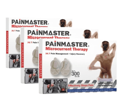 Triple pack of Painmaster Microcurrent Therapy patches.