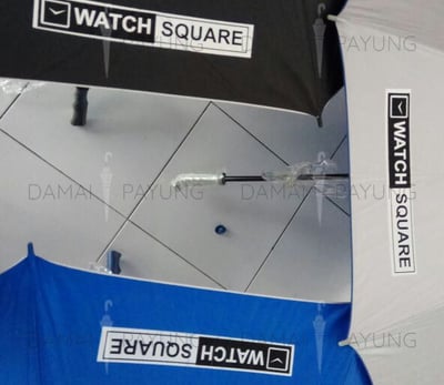 Payung promosi polos golf watch square all color