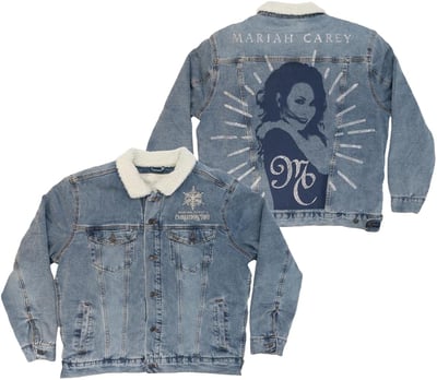 Mariah Carey Official Christmas Time Tour Merch Denim Jacket