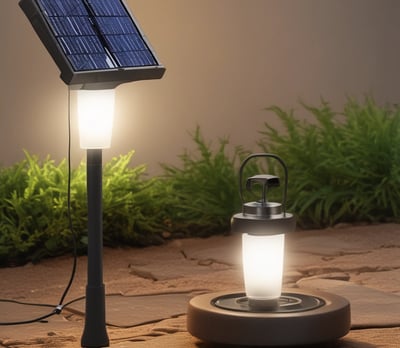 A row of small LED lights emitting a soft glow along the edge of a dark, flat surface. The surface appears smooth with a slight texture, possibly a wall or ceiling. The overall setting is dimly lit, creating a stark contrast between the lights and the surrounding darker area.