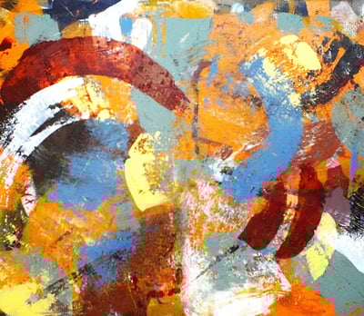 a painting of a painting of a painting of a circle