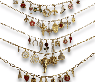 Build your own charm necklace