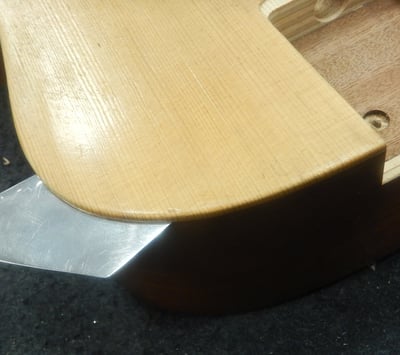 Acoustic Guitar Soundboard Repair