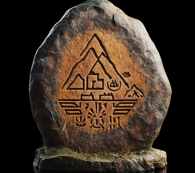 mother earth mountain log cabin wilderness survival cliff rock climb cave explore adventure hill