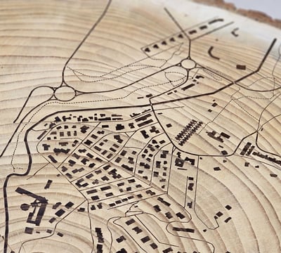 a map of a map of a city