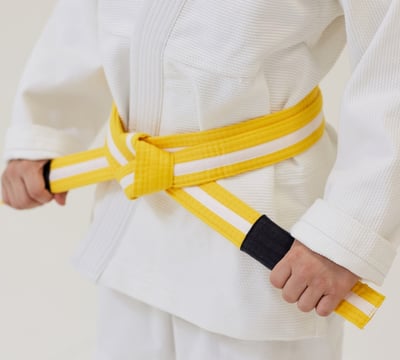 Rongzhiyue: Yellow judo belt