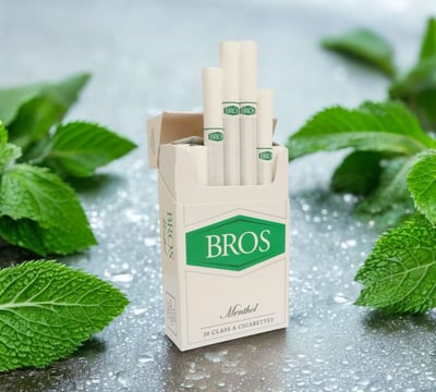 a product of "Bros Cigarette" menthol variant