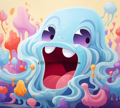 ImmrtlArts: Brushed: Glossy Teeth Illustration
