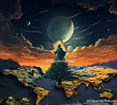 ImmrtlArts: The Praying Illustration