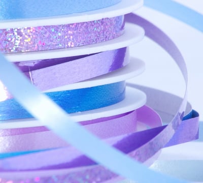 Rongzhiyue: sparkle ribbons for gift wrap