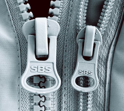 Rongzhiyue: premium pvc zippers close-up