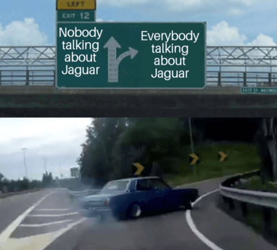 jaguar rebranding memes