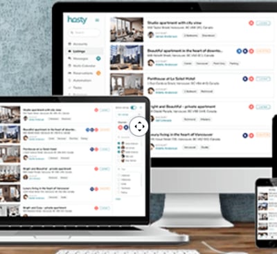 Vision Immo Bali team optimizing online visibility and booking performance through OTA channels