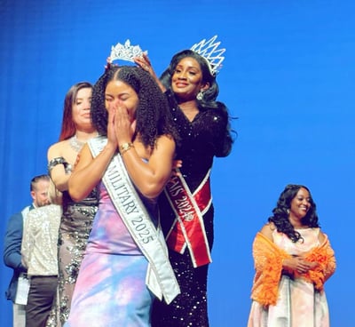 Ms. Military 2025, Sigourney Rosario U.S.A.F.