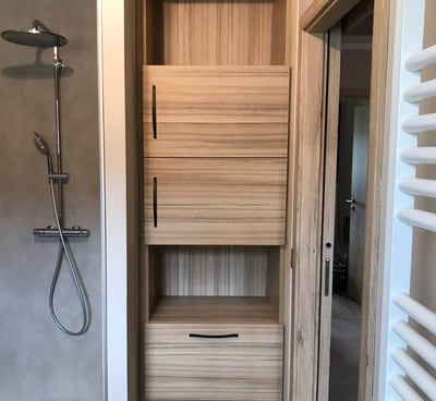 salle de bain réalisée par AV Menuiserie