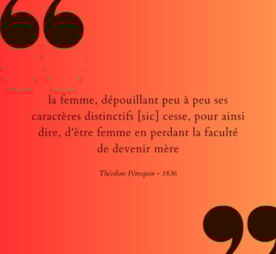 ménopause citation 19ème siècle