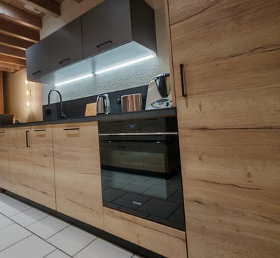 Cuisine réalisée par AV Menuiserie