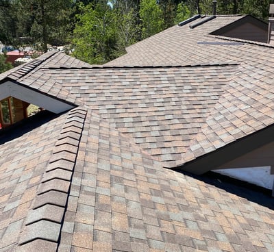 Roof install completed