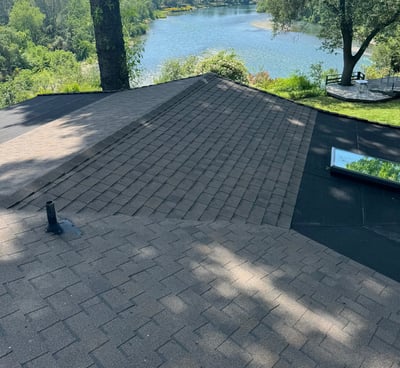 New shingle roofing project